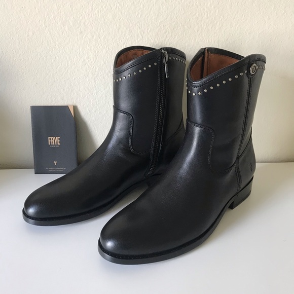 Frye Melissa Stud Short Boots - Picture 3 of 14